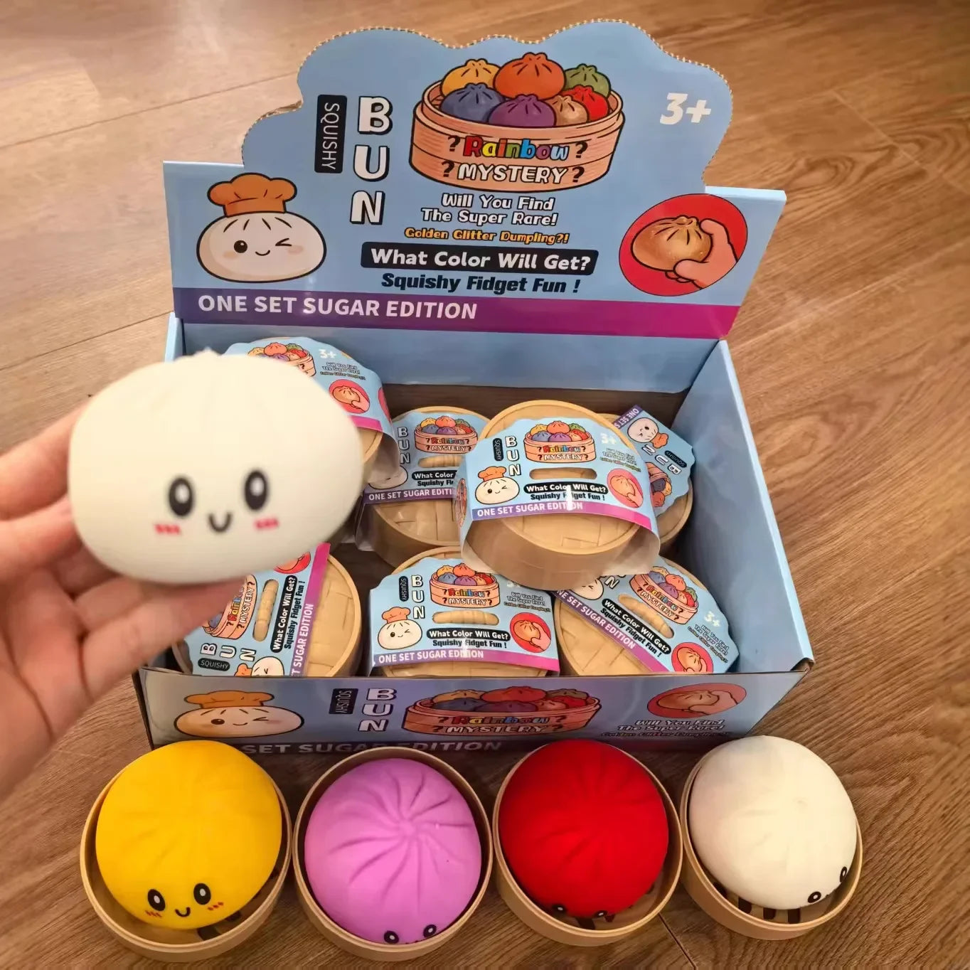 Soft Stress Relief Bun Toy