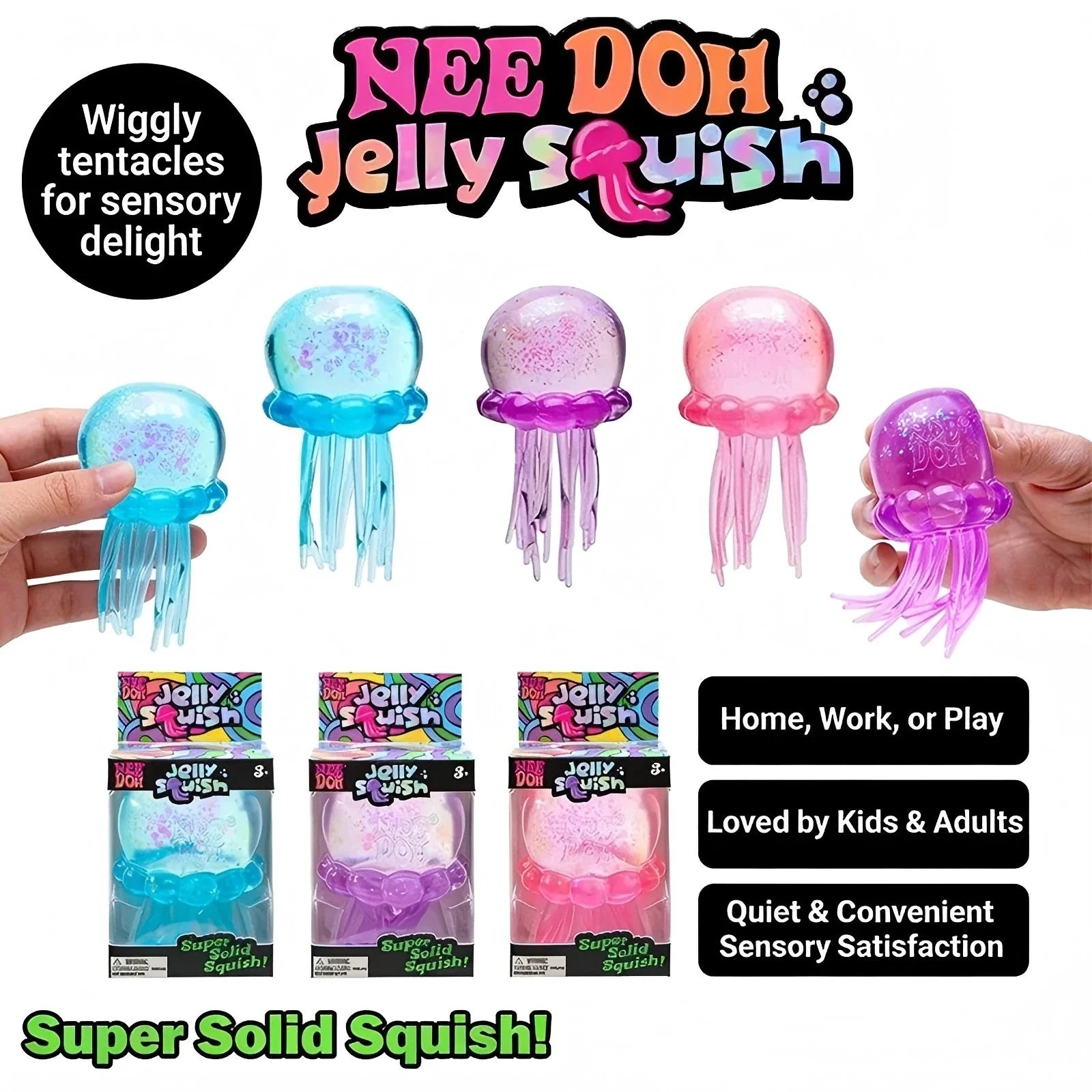 Calm & Squeeze Jelly Cube